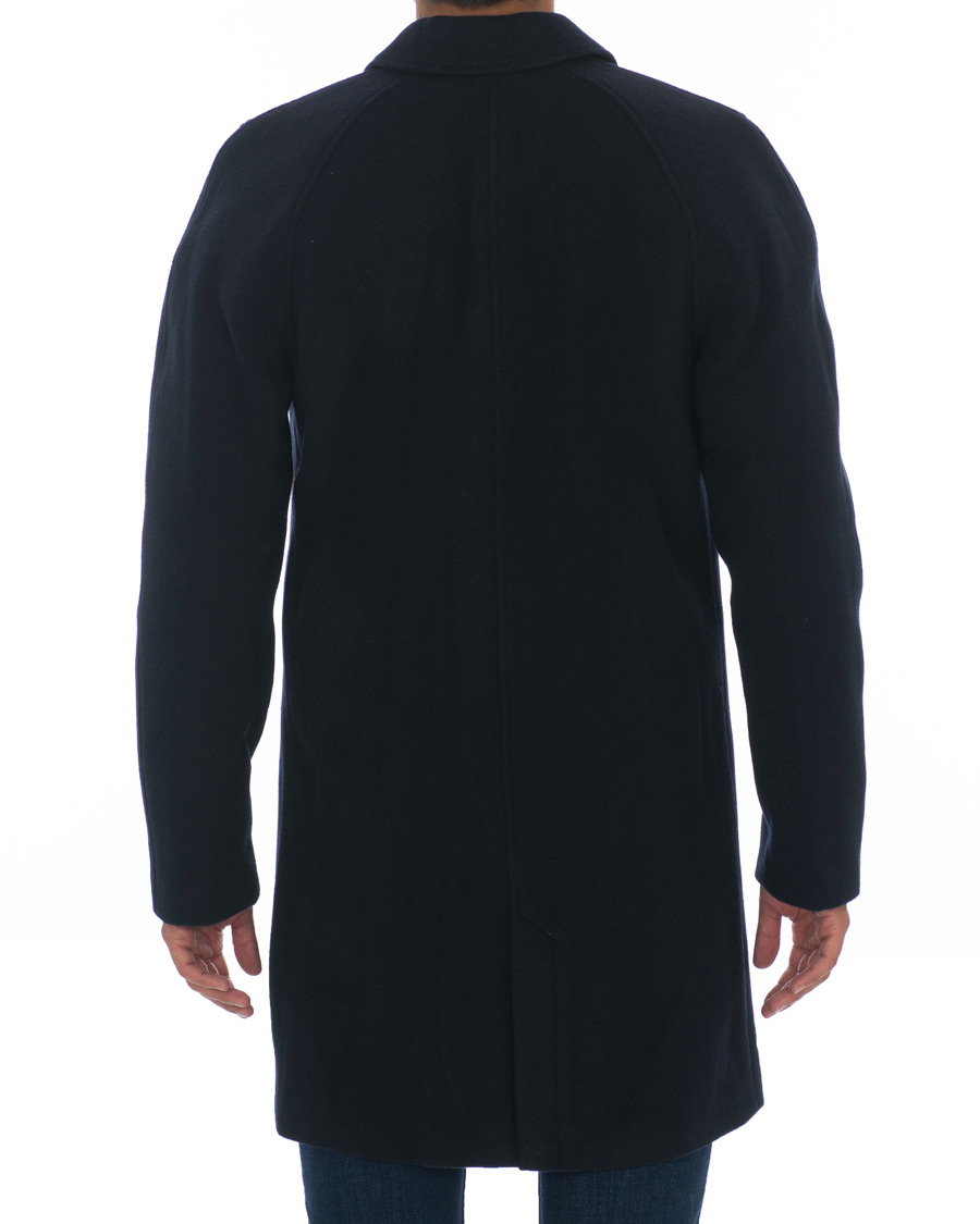 Homme | Manteaux Et Vestes | Samsøe Samsøe | Samsøe & Samsøe Bryn Wool Coat Night Sky