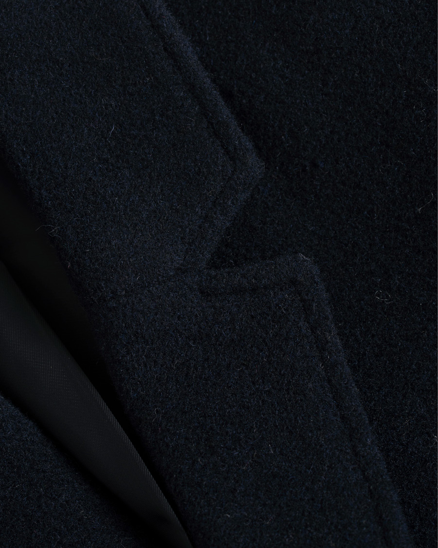 Homme | Manteaux Et Vestes | Samsøe Samsøe | Samsøe & Samsøe Bryn Wool Coat Night Sky