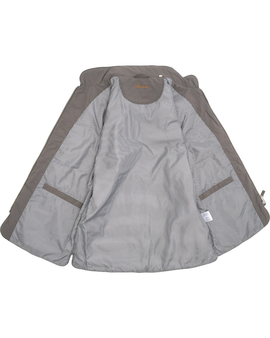Homme | Manteaux Et Vestes | Stenströms | Soft Quilted Nylon Vest Grey