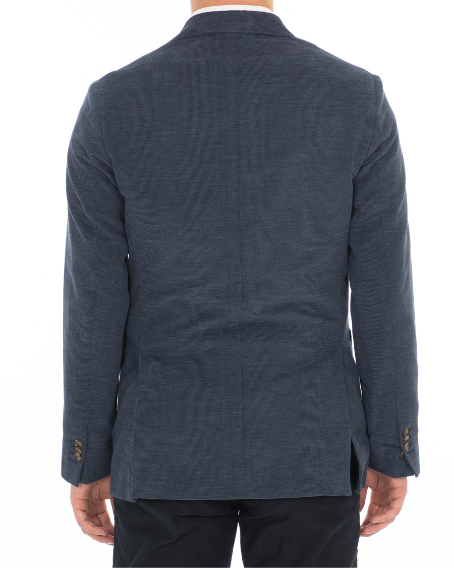 Homme | Blazers | Stenströms | Cotton Corduroy Blazer Navy