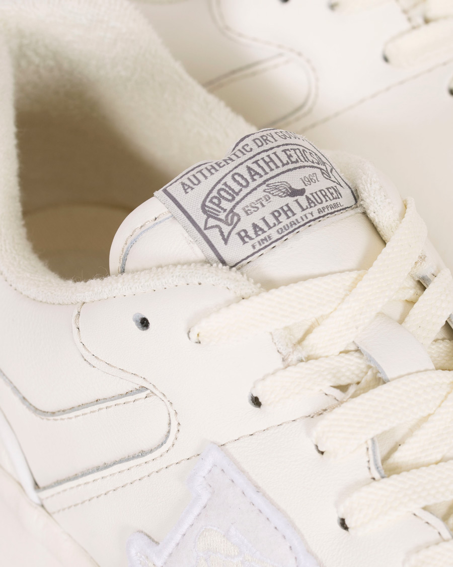 Homme | Polo Ralph Lauren Trackstr P-Wing Sneaker White | Polo Ralph Lauren | Trackstr P-Wing Sneaker White