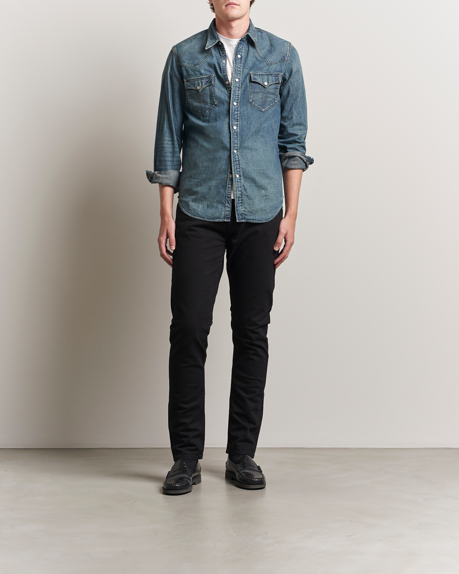 Homme | Pantalons | Polo Ralph Lauren | Sullivan Slim Fit Hudson Stretch Jeans Black
