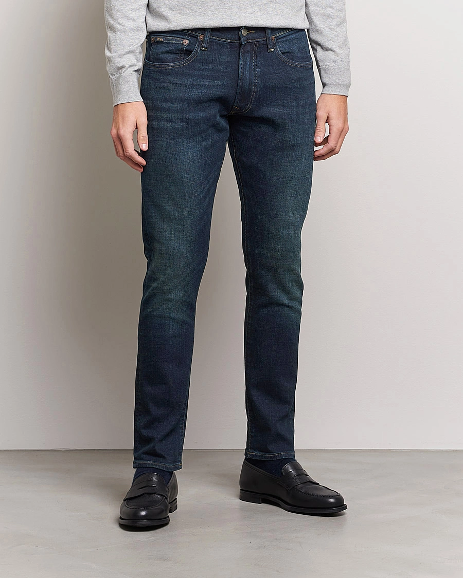 Homme | Tapered fit | Polo Ralph Lauren | Sullivan Slim Fit Murphy Stretch Jeans Mid Blue
