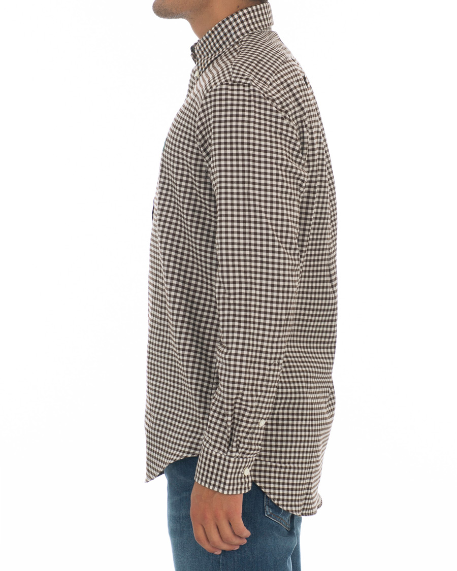 Homme | Chemises | Polo Ralph Lauren | Custom Fit Twill Check Shirt Brown/White