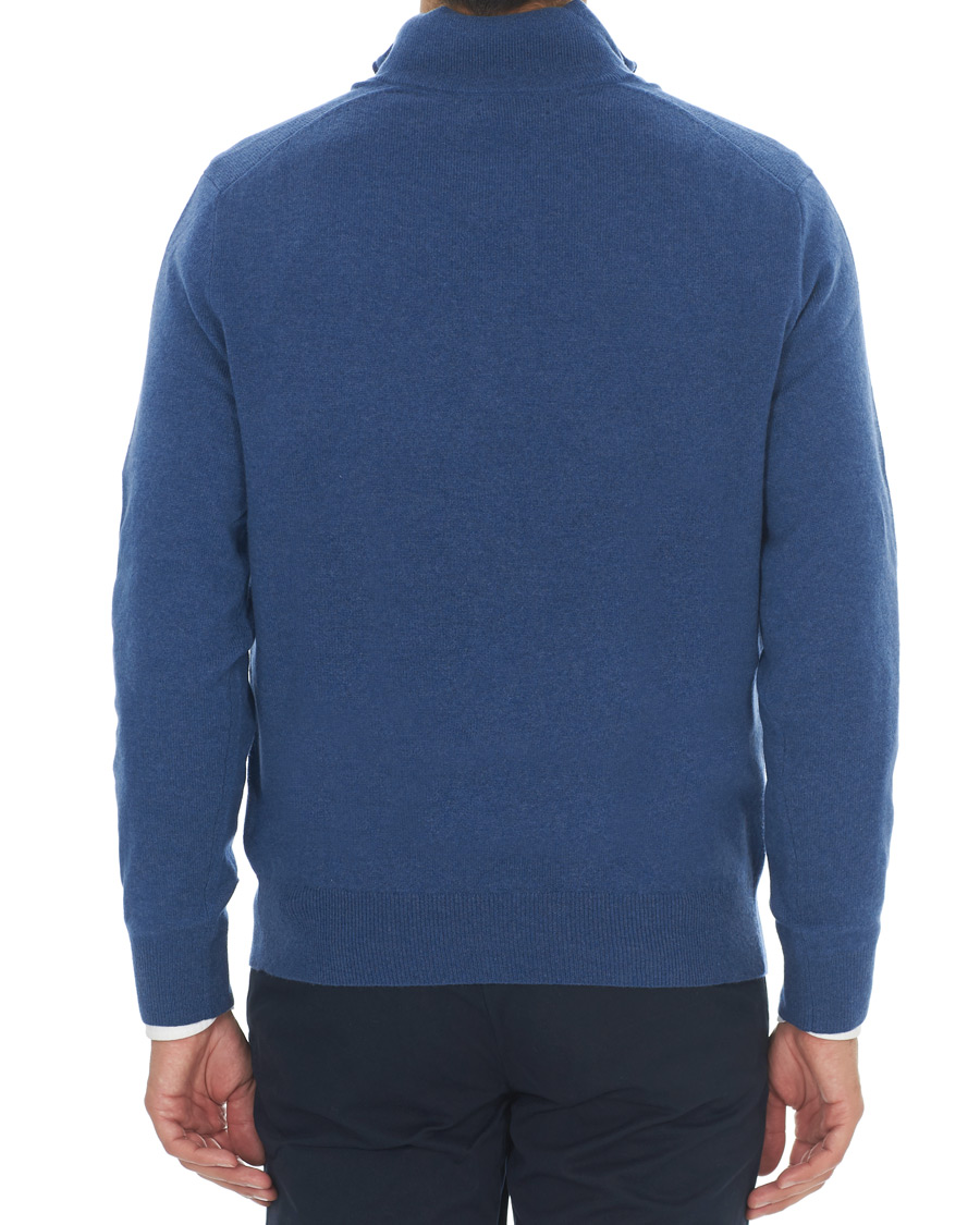Homme | Pulls Et Tricots | Polo Ralph Lauren | Merino Half Zip Shale Blue