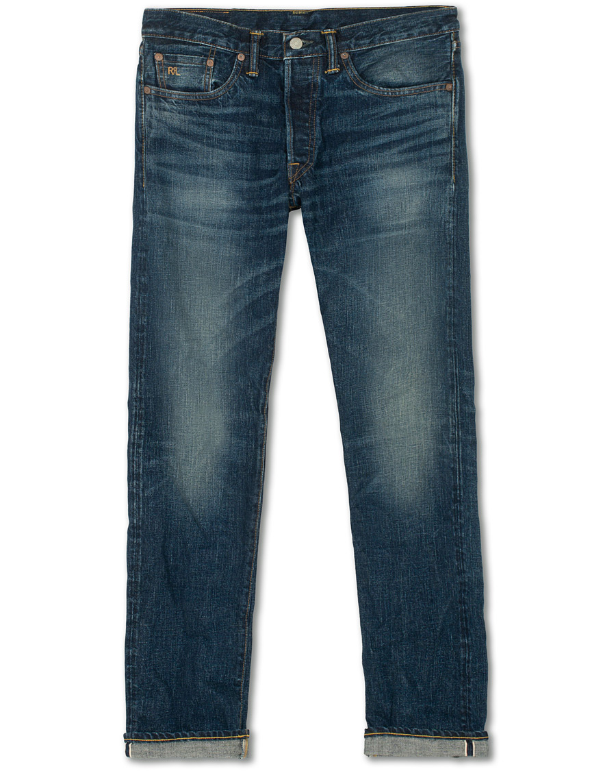 Homme | Jeans | RRL | Low Straight Fit Selvedge Jeans Milwaukee Wash