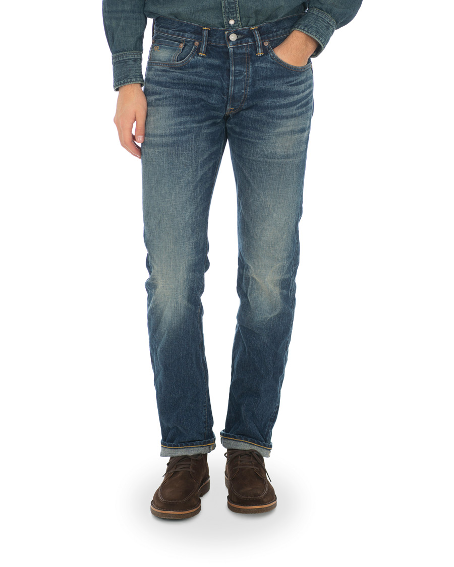 Homme | Jeans | RRL | Low Straight Fit Selvedge Jeans Milwaukee Wash