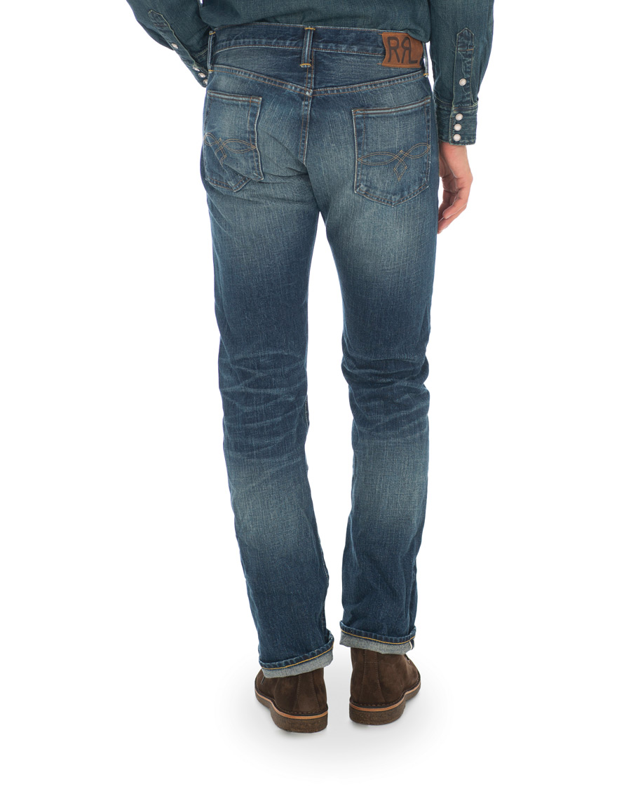 Homme | Jeans | RRL | Low Straight Fit Selvedge Jeans Milwaukee Wash