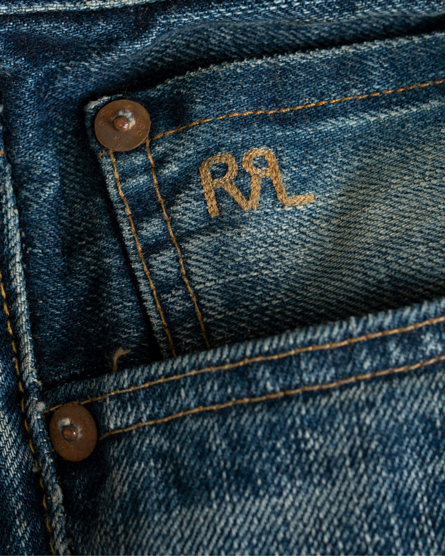 Homme | Jeans | RRL | Low Straight Fit Selvedge Jeans Milwaukee Wash