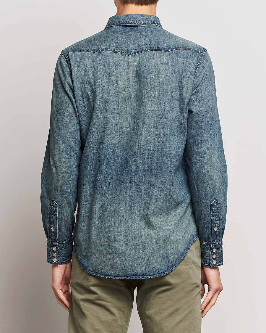 Homme | Chemises | RRL | Buffalo Western Shirt Dark Wash