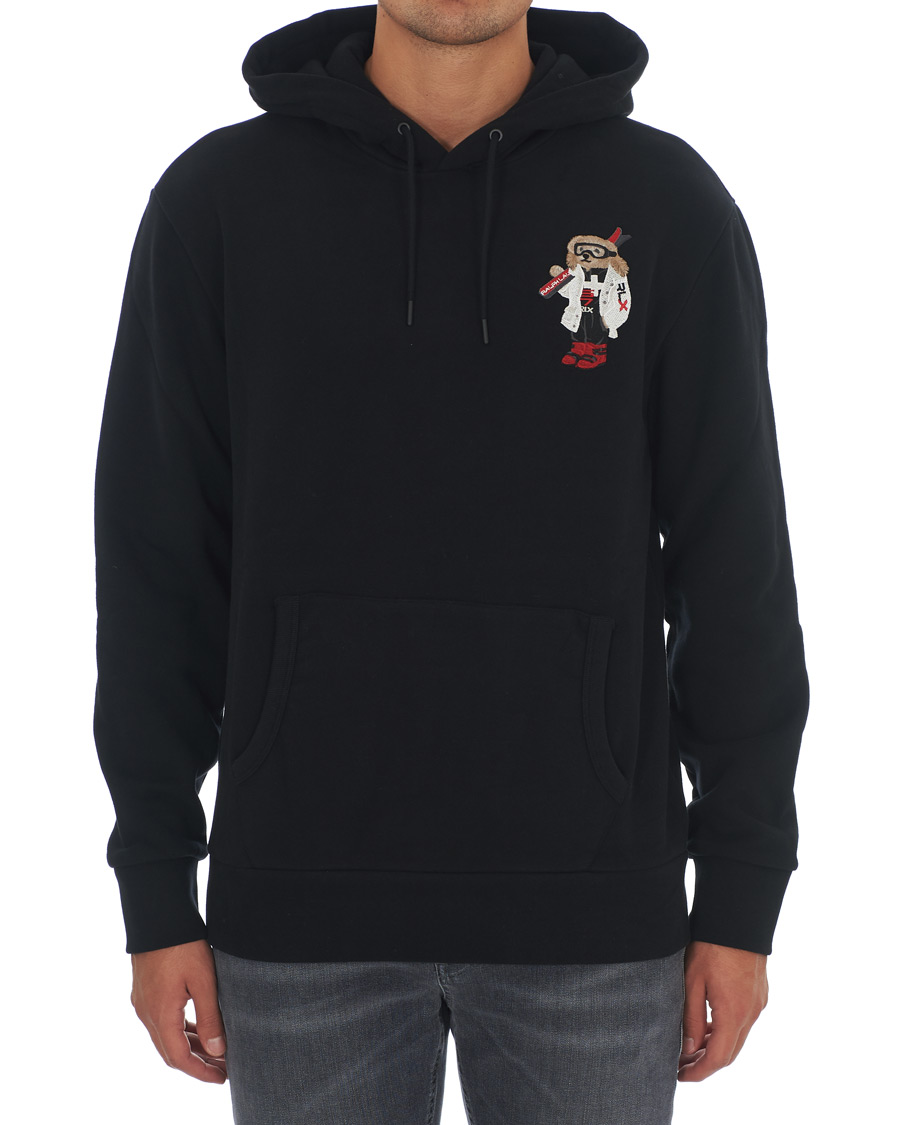Homme | Pulls Et Tricots | Ralph Lauren Purple Label | Ski Bear Luxury Fleece Hoodie Black