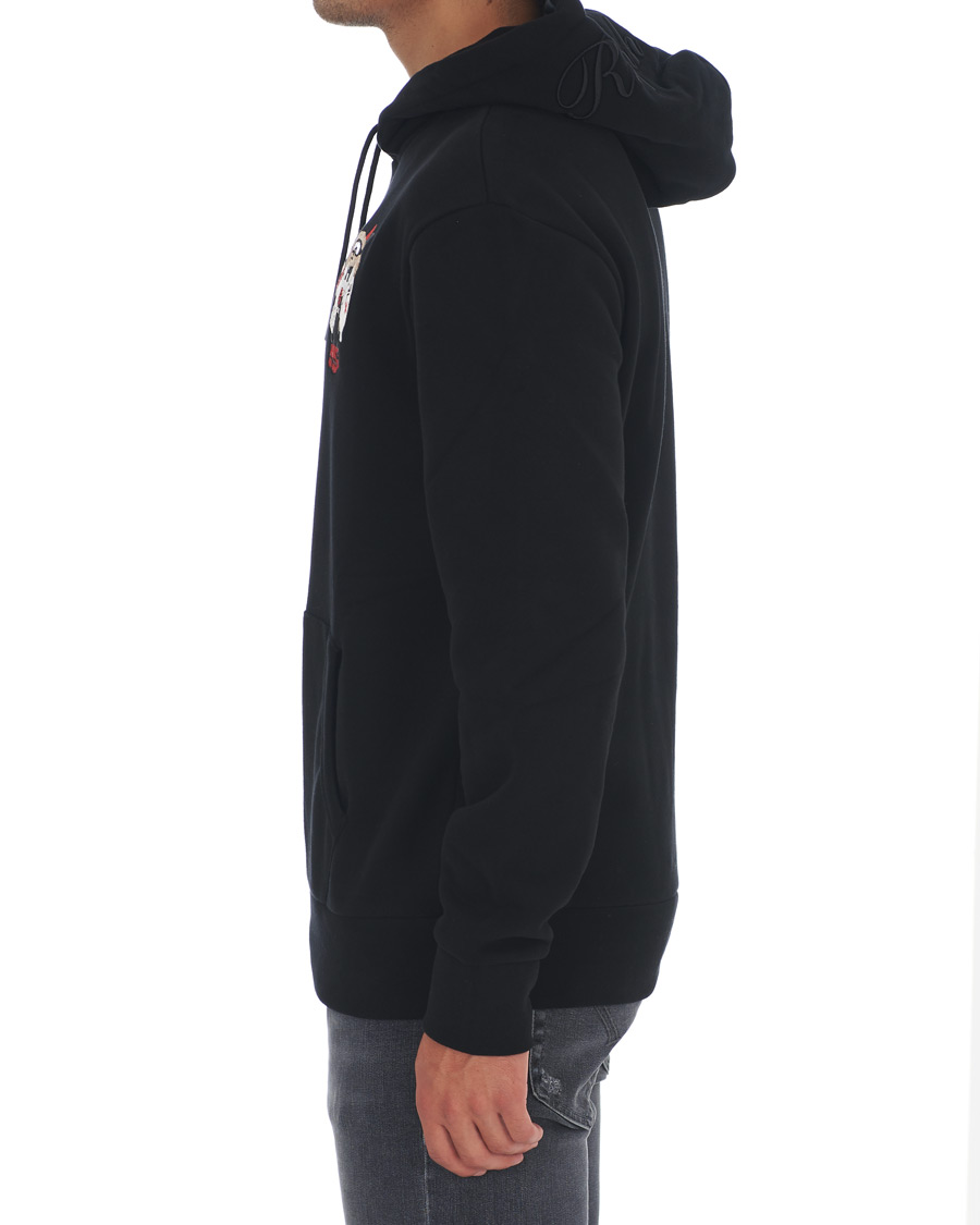 Homme | Pulls Et Tricots | Ralph Lauren Purple Label | Ski Bear Luxury Fleece Hoodie Black