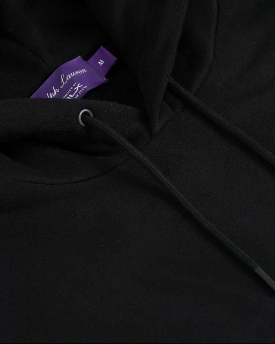 Homme | Pulls Et Tricots | Ralph Lauren Purple Label | Ski Bear Luxury Fleece Hoodie Black