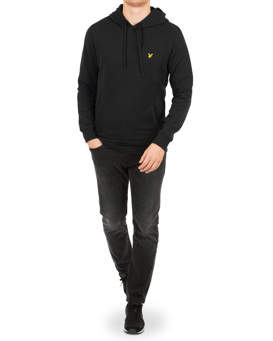 Homme | Pulls Et Tricots | Lyle & Scott | Pullover Hoodie True Black
