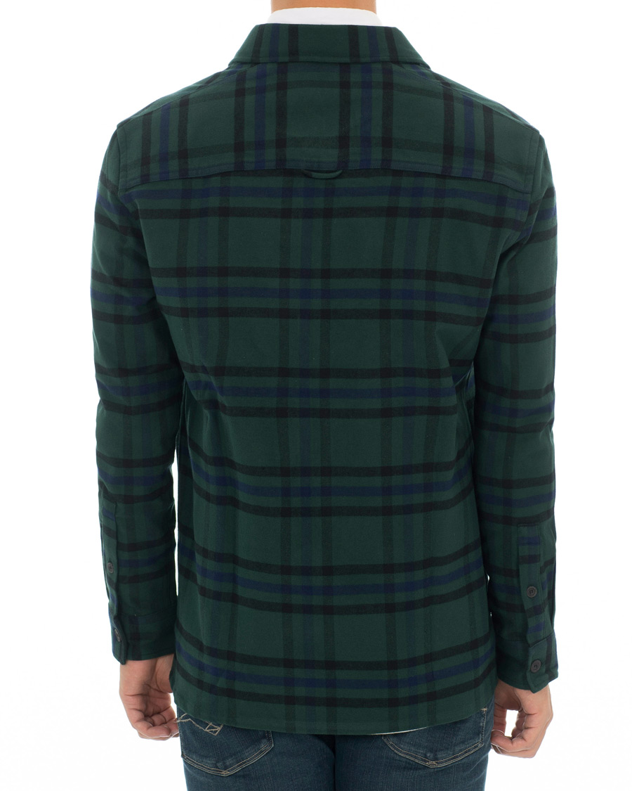 Homme | Chemises | Lyle & Scott | Tartan Overshirt Jade Green