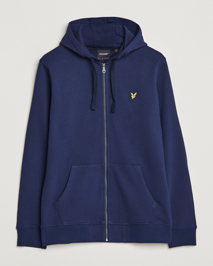 Homme | Pulls Et Tricots | Lyle & Scott | Zip Full Zip Hoodie Navy