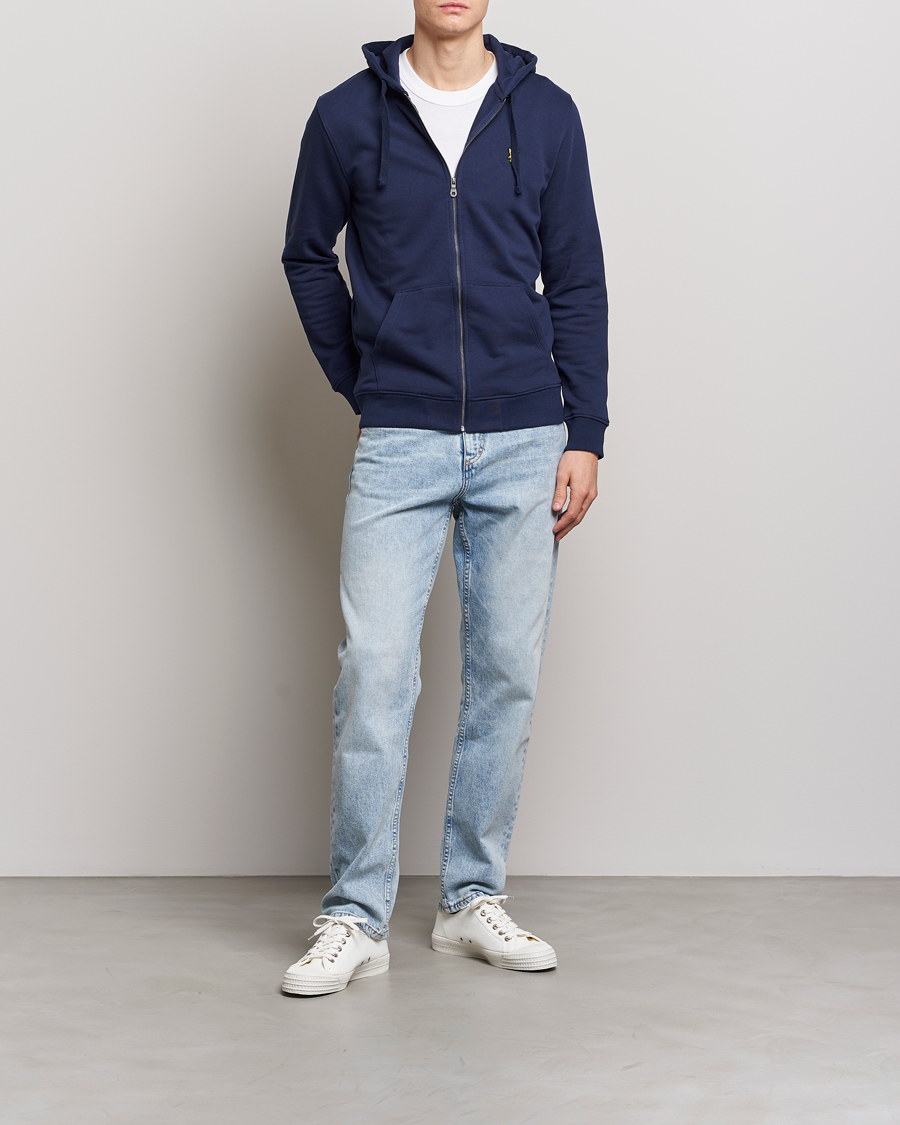 Homme | Pulls Et Tricots | Lyle & Scott | Zip Full Zip Hoodie Navy
