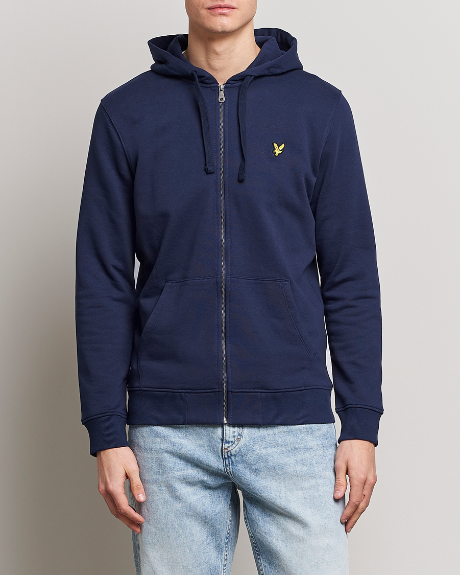 Homme | Pulls Et Tricots | Lyle & Scott | Zip Full Zip Hoodie Navy