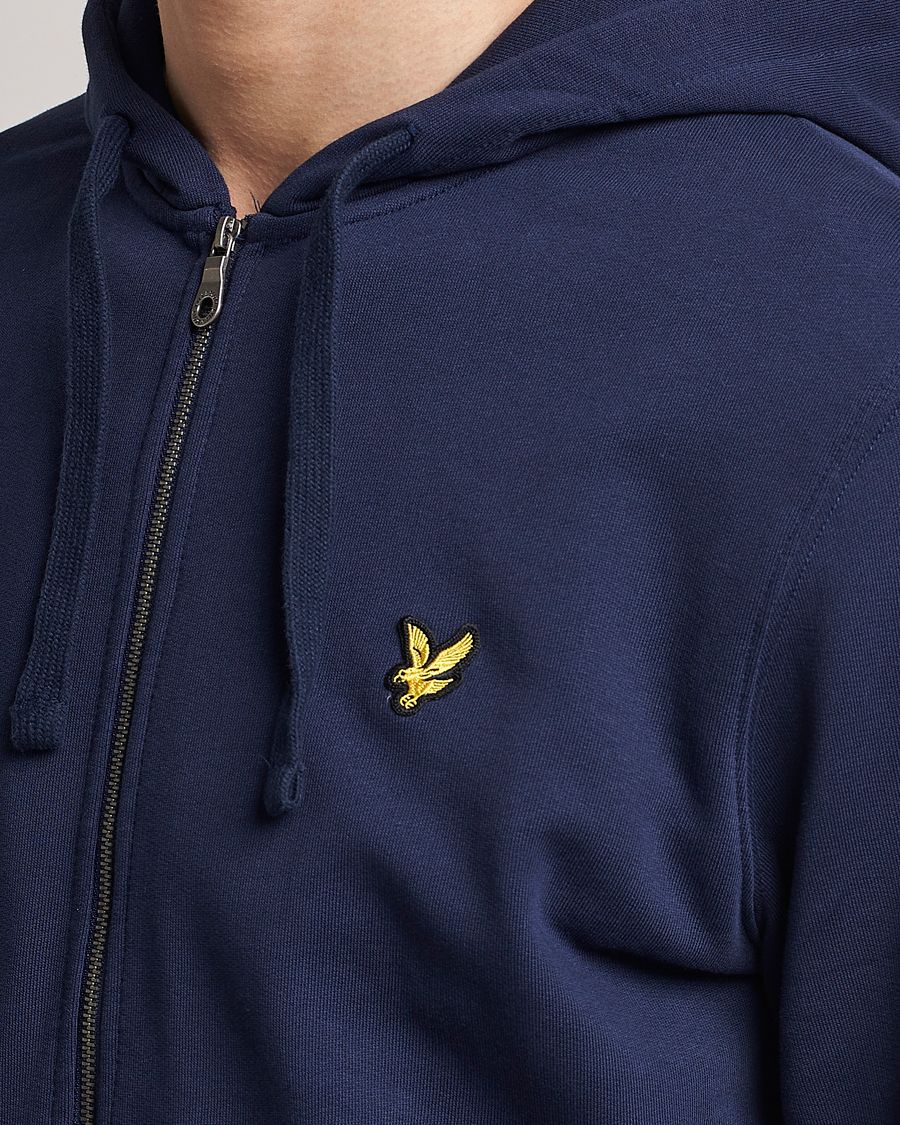 Homme | Pulls Et Tricots | Lyle & Scott | Zip Full Zip Hoodie Navy