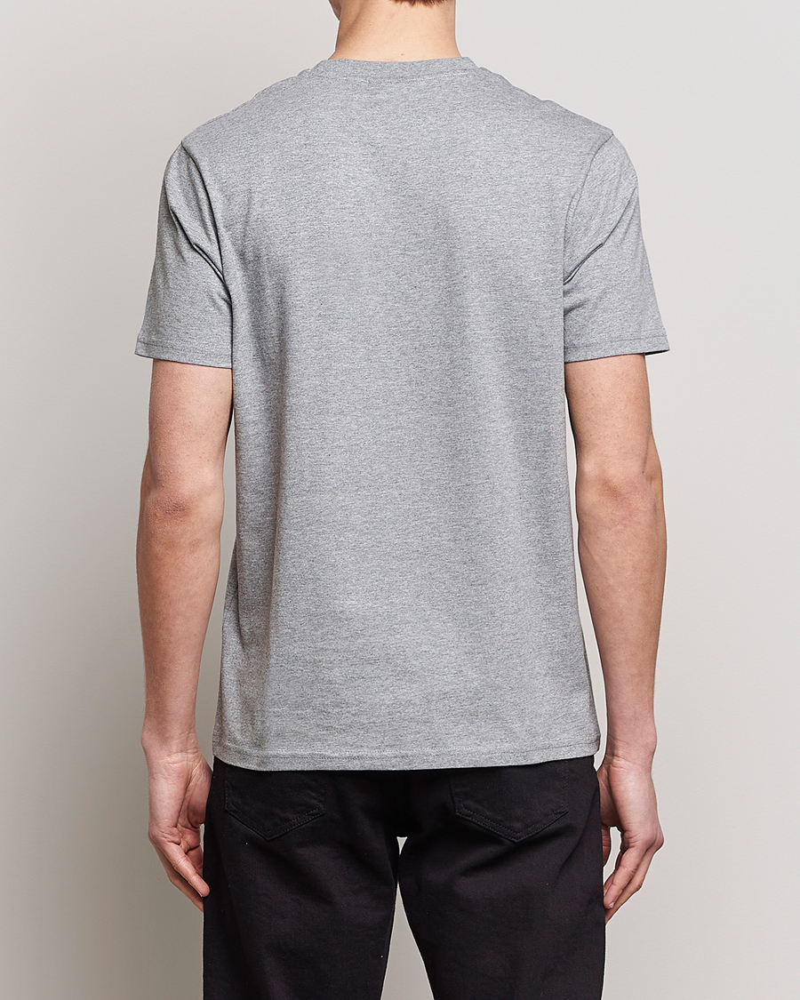 Homme | T-shirts | Lyle & Scott | Crew Neck Organic Cotton T-Shirt Mid Grey Marl