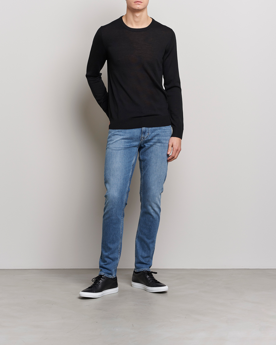 Homme | Pulls Et Tricots | Tiger of Sweden | Nichols Crew Neck Pullover Black