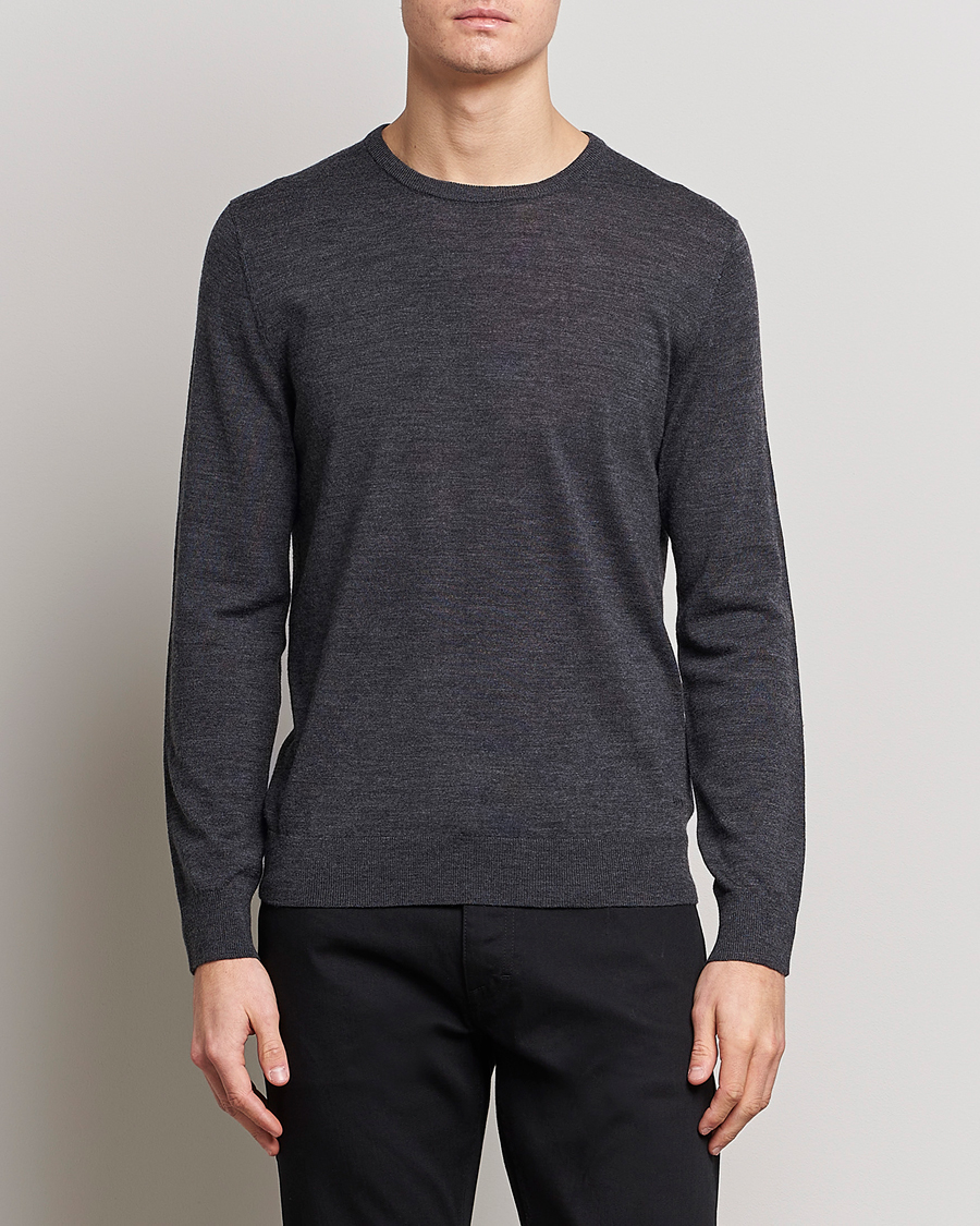 Homme | Pulls Et Tricots | Tiger of Sweden | Nichols Crew Neck Pullover Grey
