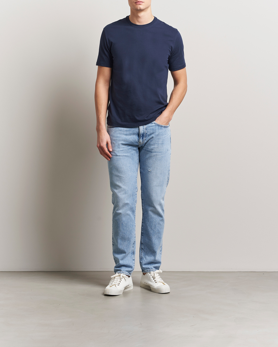 Homme | T-shirts | Levi's | 2-Pack Crew Neck T-Shirt Navy/White