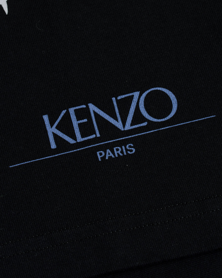 Homme | T-shirts | KENZO | Double Tiger T-shirt Black