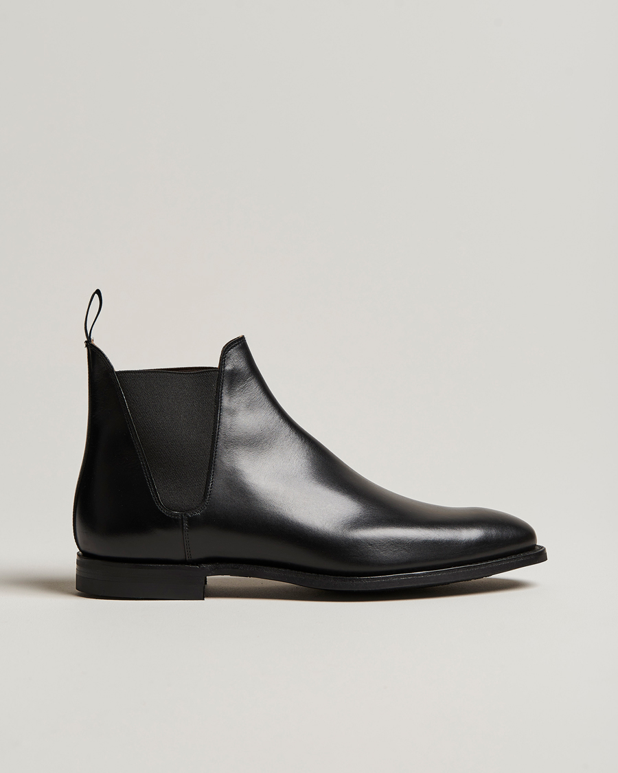 Homme | Bottes | Crockett & Jones | Chelsea 8 City Sole Black Calf