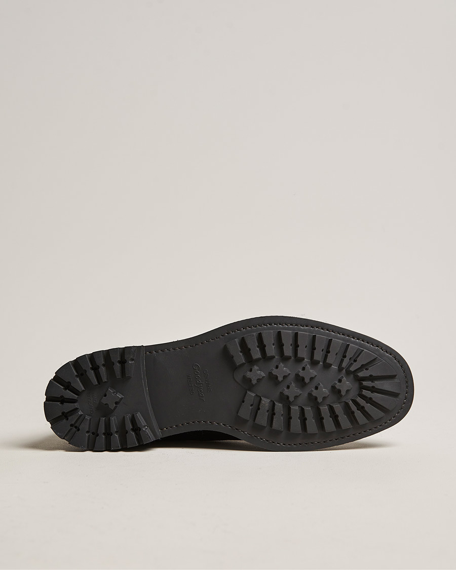 Homme | Bottes | Loake 1880 | Sedbergh Derby Boot Black Calf Grain