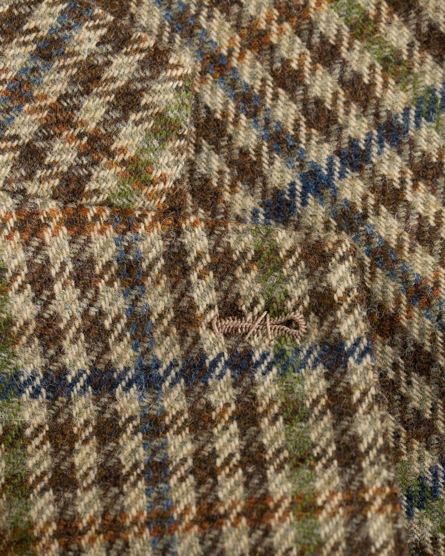 Homme | Blazers | Berg&Berg | Dan II Gun Club Check Wool Blazer Brown/Olive