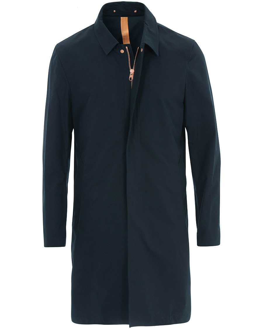 Homme | Manteaux Et Vestes | Private White V.C. | Unlined Cotton Ventile Mac Coat 3.0 Midnight 3 - S