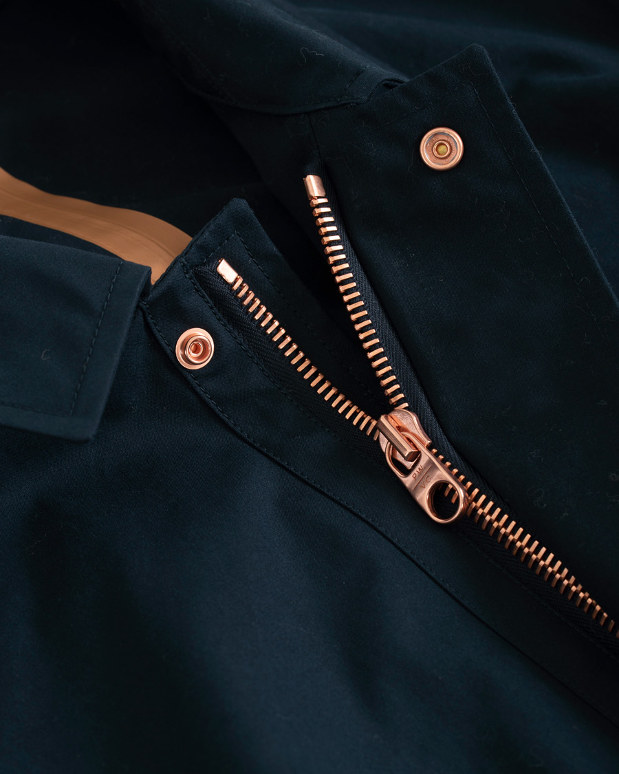 Homme | Manteaux Et Vestes | Private White V.C. | Unlined Cotton Ventile Mac Coat 3.0 Midnight 3 - S