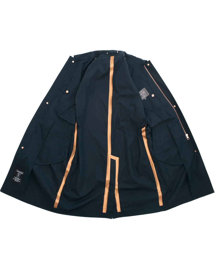 Homme | Manteaux Et Vestes | Private White V.C. | Unlined Cotton Ventile Mac Coat 3.0 Midnight 3 - S