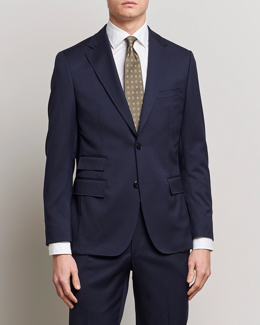 Homme | Preppy Authentic | Morris Heritage | Prestige Suit Jacket Navy