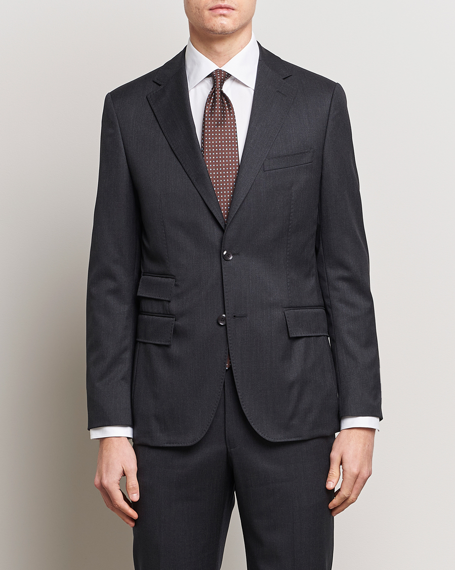 Homme | Preppy Authentic | Morris Heritage | Prestige Suit Jacket Grey
