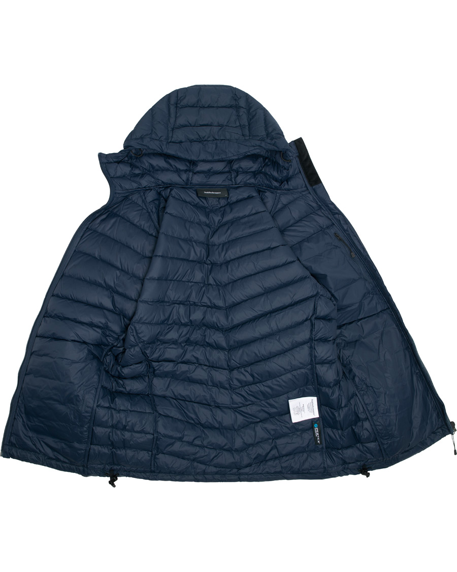 Homme | Manteaux Et Vestes | Peak Performance | Frost Down Hooded Jacket Blue Shadow