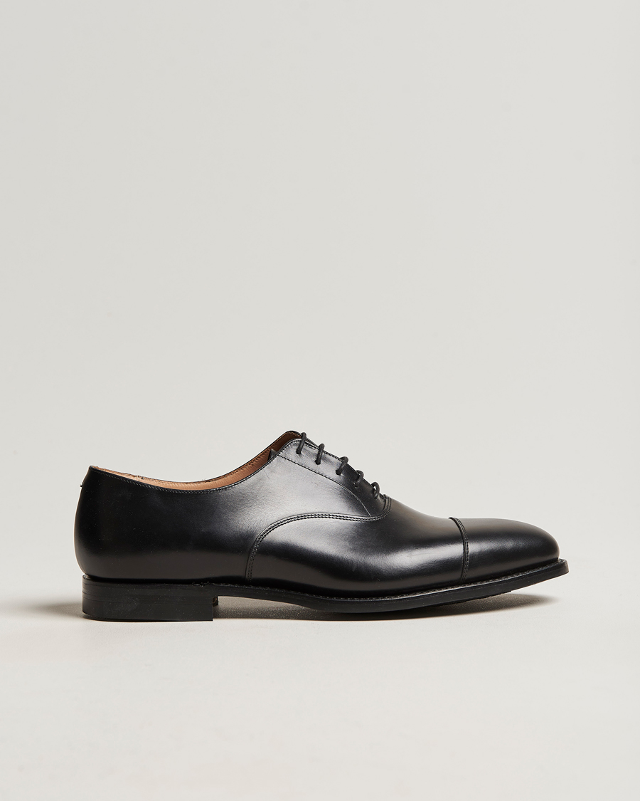 Homme | Chaussures Oxford | Crockett & Jones | Connaught 2 City Sole Black Calf