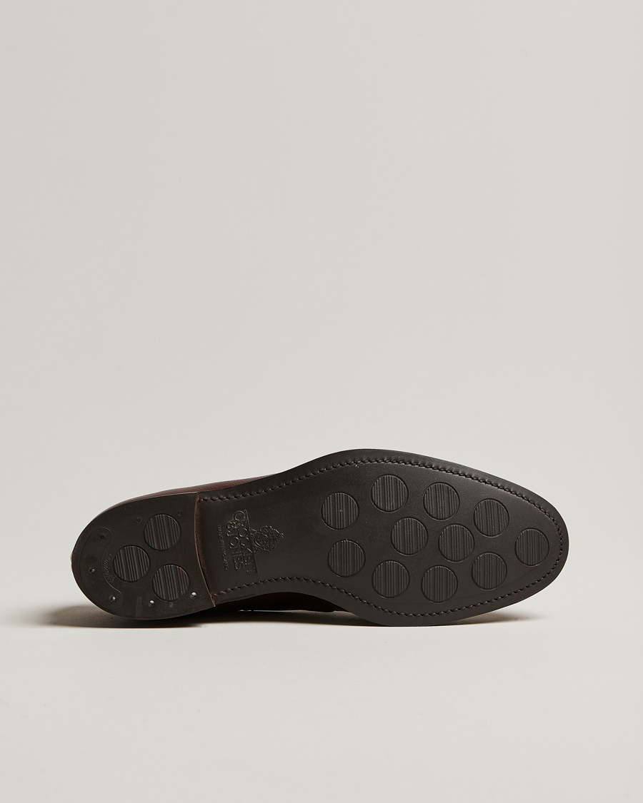 Homme | Loafers | Crockett & Jones | Cavendish 2 City Sole Dark Brown Grain