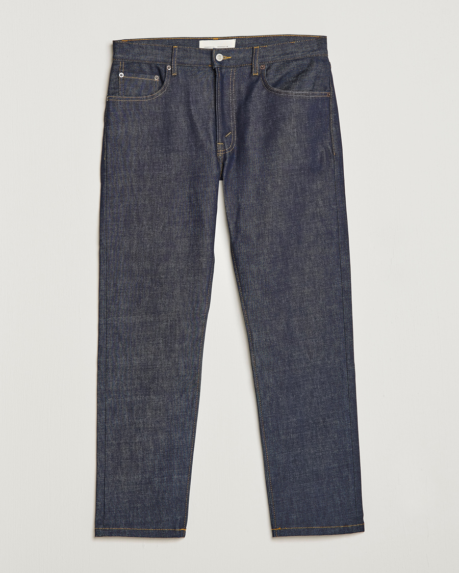 Homme | Pantalons | Jeanerica | TM005 Tapered Jeans Blue Raw