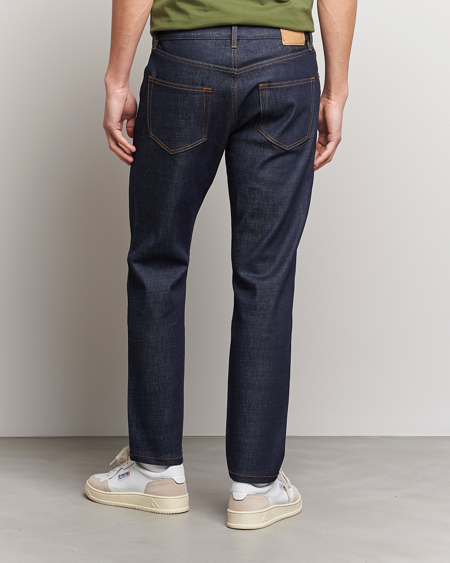 Homme | Pantalons | Jeanerica | TM005 Tapered Jeans Blue Raw