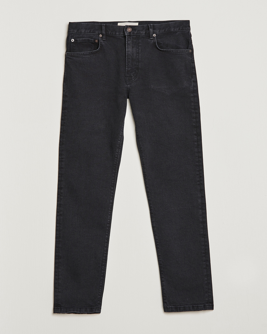 Homme | Pantalons | Jeanerica | TM005 Tapered Jeans Black 2 Weeks