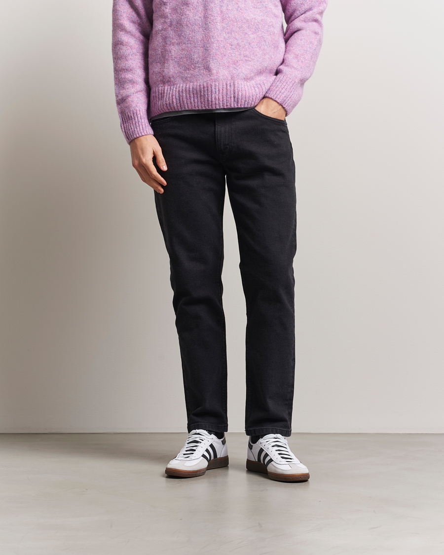 Homme | Pantalons | Jeanerica | TM005 Tapered Jeans Black 2 Weeks