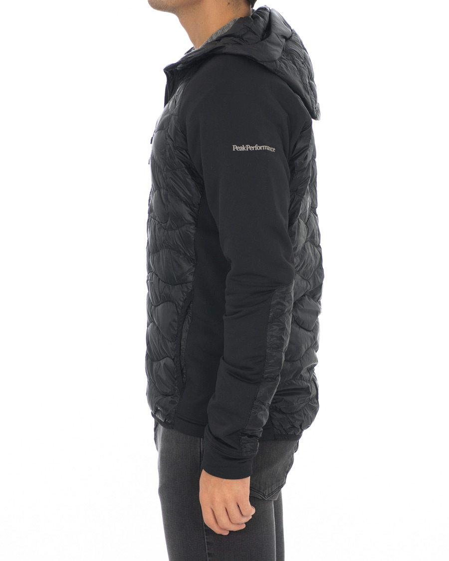 Homme | Manteaux Et Vestes | Peak Performance | Helium Hybrid Hooded Jacket Black