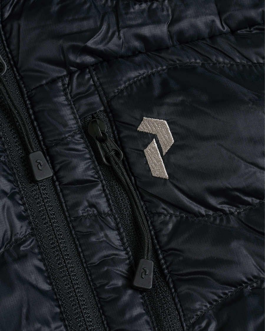 Homme | Manteaux Et Vestes | Peak Performance | Helium Hybrid Hooded Jacket Black