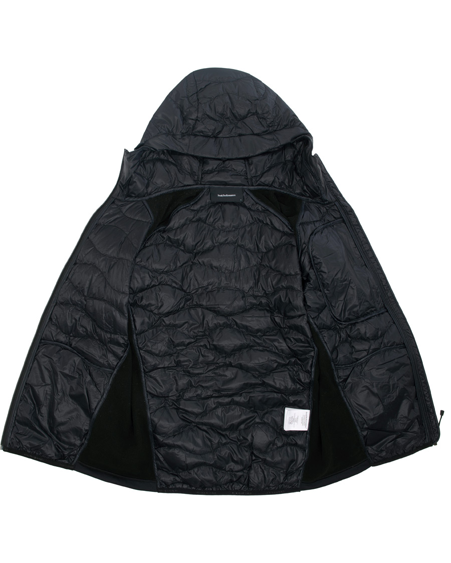 Homme | Manteaux Et Vestes | Peak Performance | Helium Hybrid Hooded Jacket Black