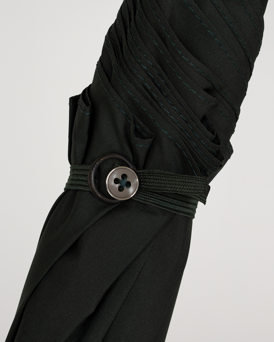 Homme | Fox Umbrellas Polished Hardwood Umbrella Racing Green | Fox Umbrellas | Polished Hardwood Umbrella Racing Green