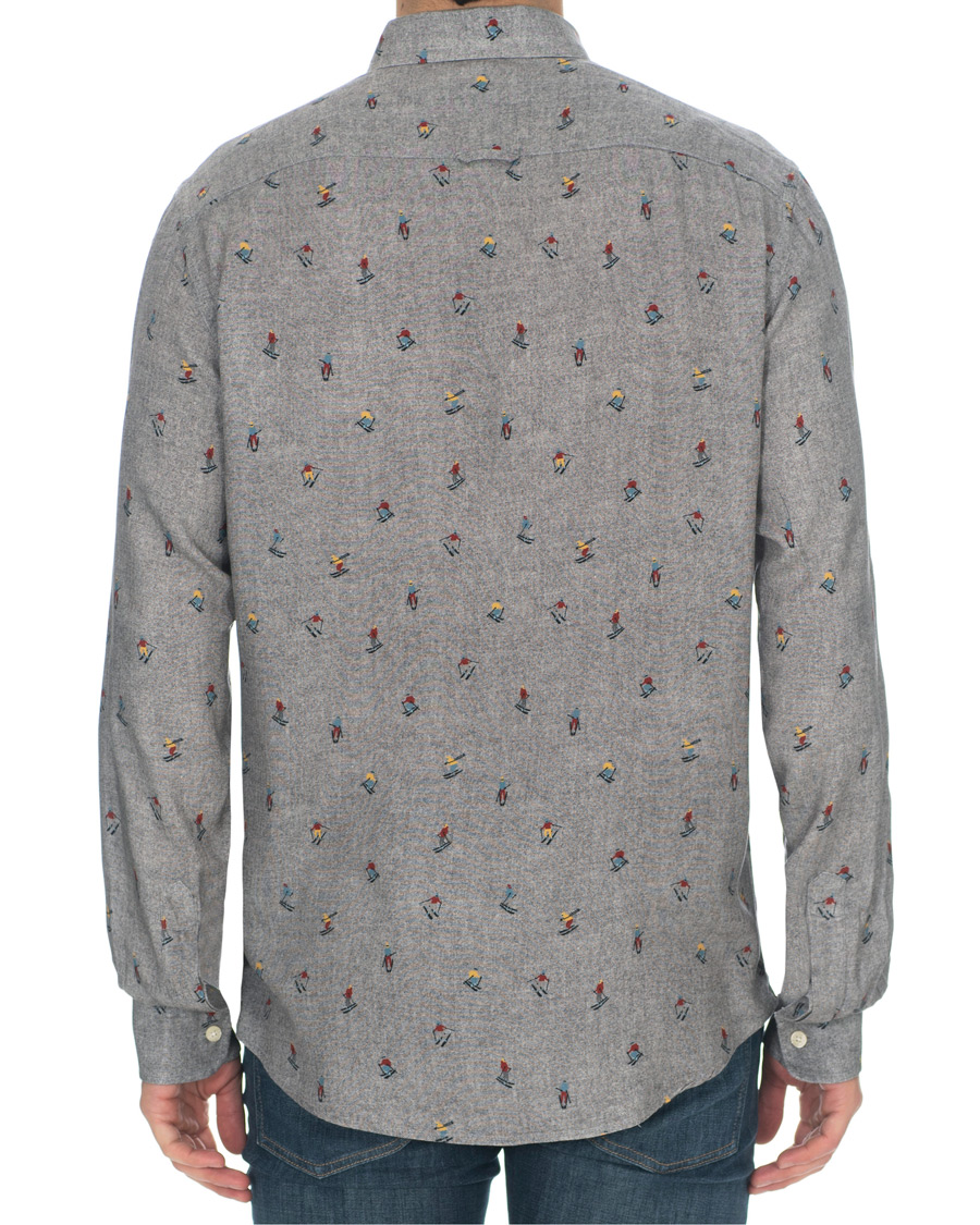 Homme | Chemises | Morris | Jasper Button Down Tencel Ski Shirt Grey