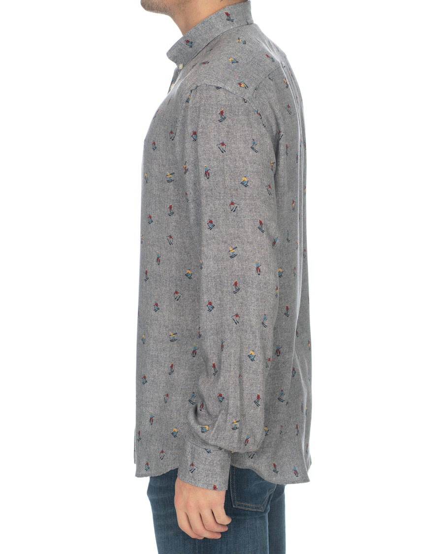 Homme | Chemises | Morris | Jasper Button Down Tencel Ski Shirt Grey