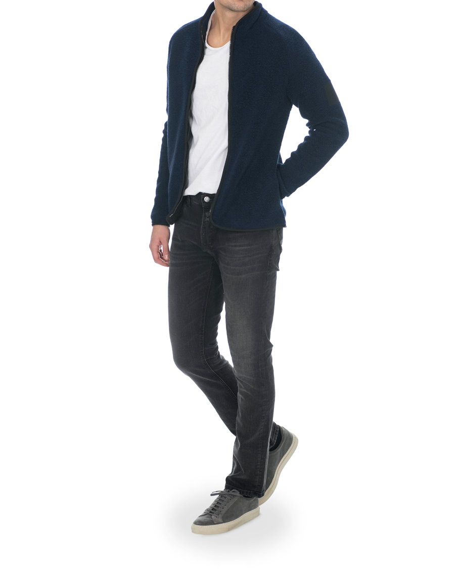 Homme | Pulls Et Tricots | Peak Performance | Ted Full Zip Fleece Salute Blue